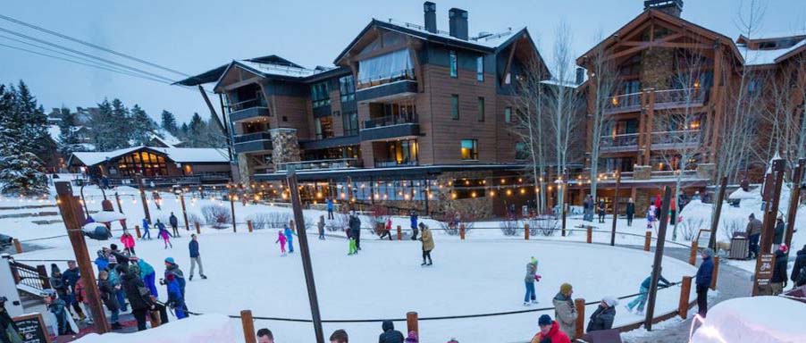 Go Ice Skating at Teton Village!