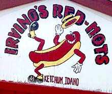 Irving's Red Hots Logo