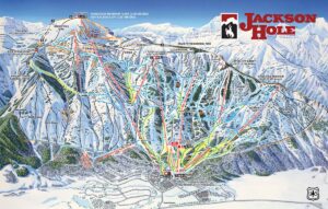 Jackson Hole Winter Map