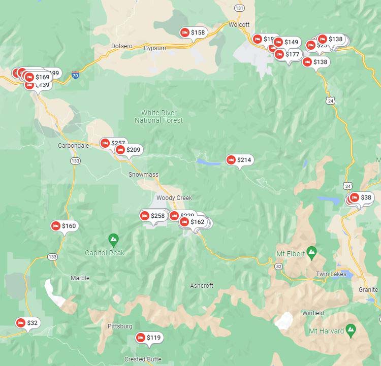 Hotels in the Aspen Snowbasin Area