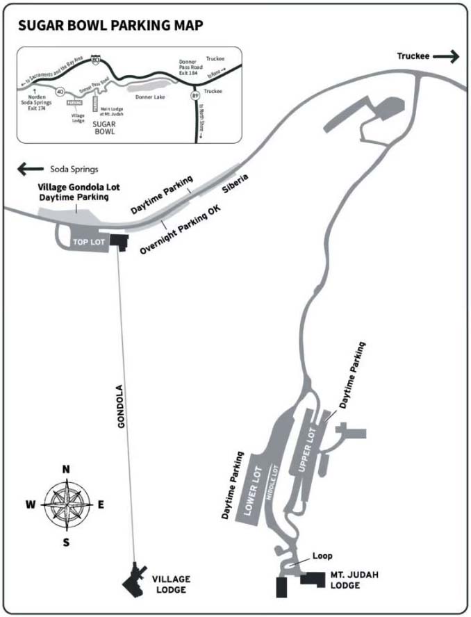 Sugar Bowl Parking Guide